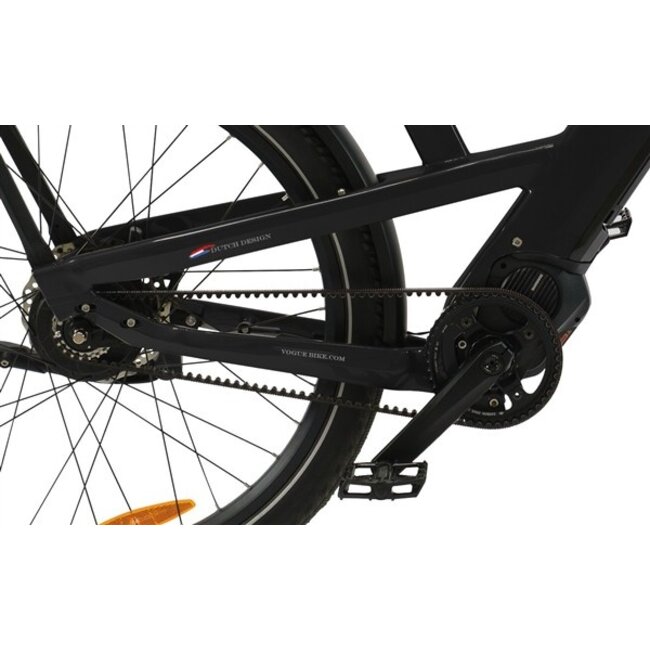 Elektrische Fiets 28 Inch Vogue SUV Zwart