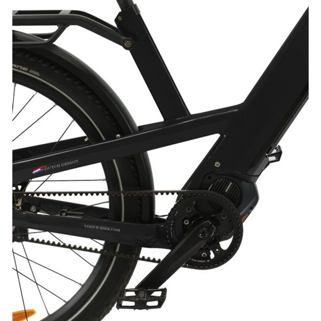 Elektrische Fiets 28 Inch Vogue SUV Zwart