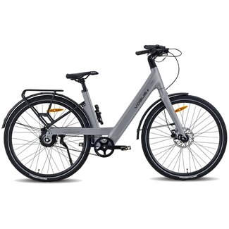 Vogue Elektrische Fietsen Elektrische Fiets 28 Inch Vogue Nova Mat Grijs