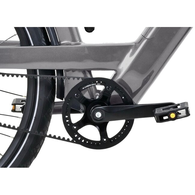 Elektrische Fiets 28 Inch Vogue Nova Mat Grijs Bruin