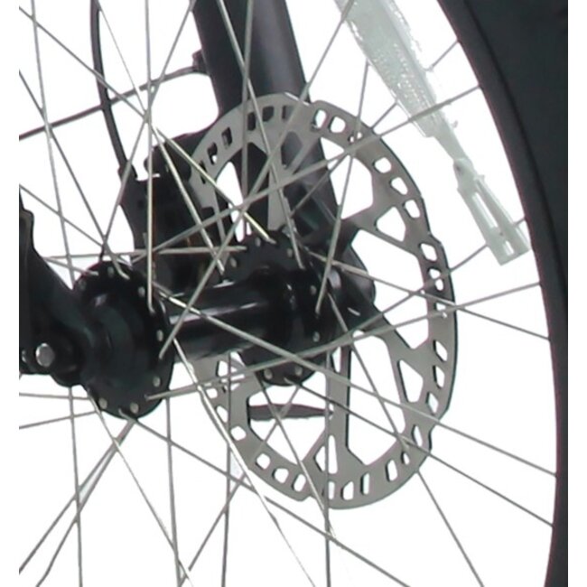 Elektrische Driewieler 24 Inch Vogue Big Foot Zwart