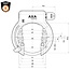 Ringslot AXA Solid Plus ART 2 Plug-in 57 mm