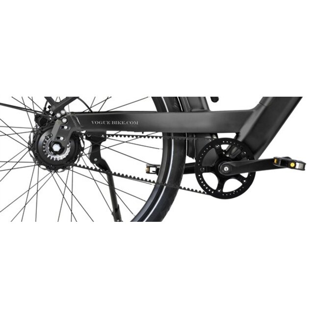 Elektrische Heren Fiets 28 Inch Vogue Nova Mat Zwart