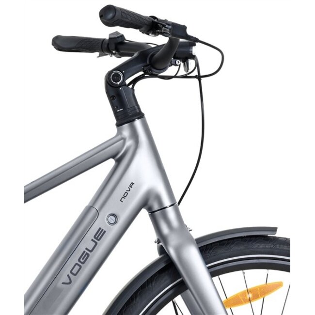 Elektrische Heren Fiets 28 Inch Vogue Nova Mat Grijs