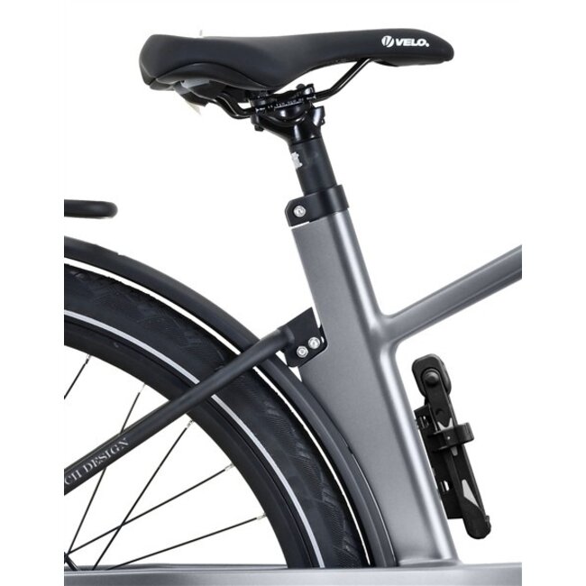 Elektrische Heren Fiets 28 Inch Vogue Nova Mat Grijs