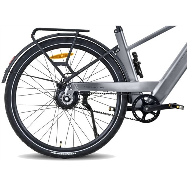 Elektrische Heren Fiets 28 Inch Vogue Nova Mat Grijs