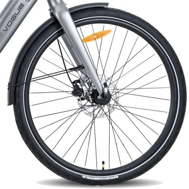 Elektrische Heren Fiets 28 Inch Vogue Nova Mat Grijs
