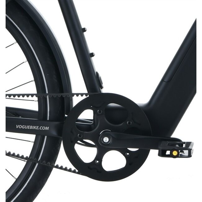 Elektrische Heren Fiets 28 Inch Vogue Motion Zwart