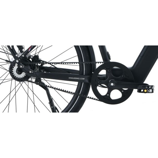 Elektrische Heren Fiets 28 Inch Vogue Motion Zwart