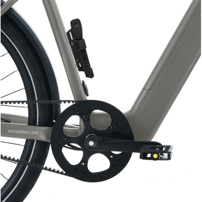 Elektrische Heren Fiets 28 Inch Vogue Motion Grijs