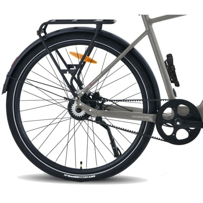 Elektrische Heren Fiets 28 Inch Vogue Motion Grijs