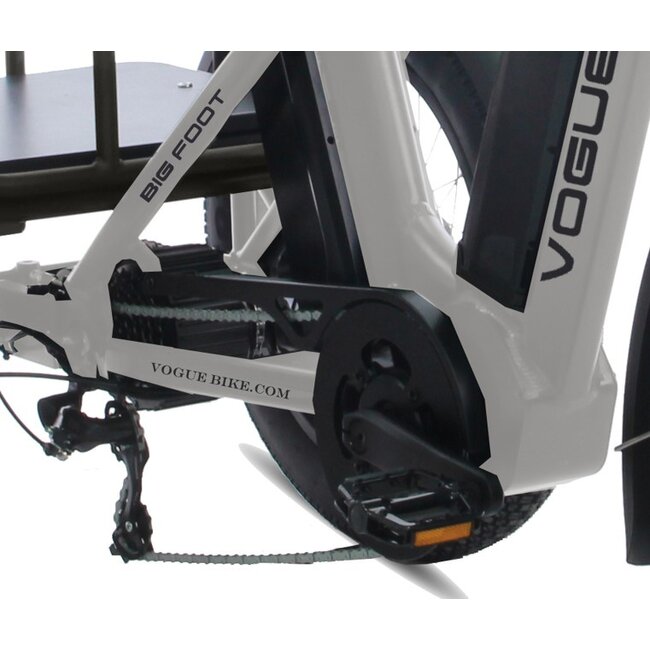 Elektrische Driewieler 24 Inch Vogue Big Foot Grijs - Showroom Model