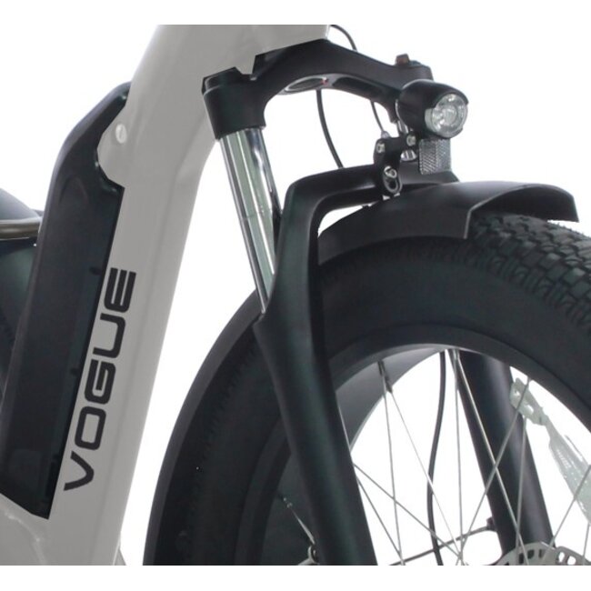 Elektrische Driewieler 24 Inch Vogue Big Foot Grijs - Showroom Model
