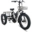 Elektrische Driewieler 24 Inch Vogue Big Foot Grijs - Showroom Model