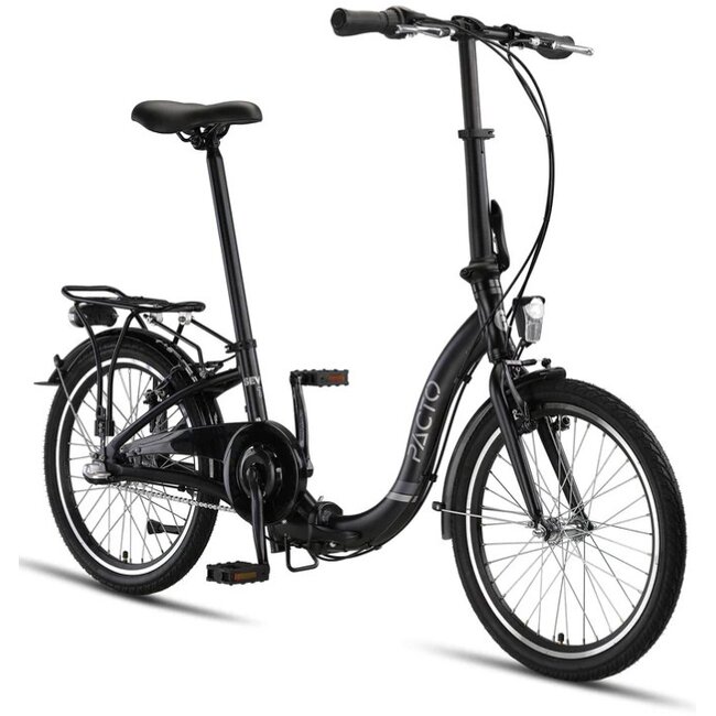Vouwfiets 20 Inch Pacto Seven 3 Nexus Zwart - Showroom Model