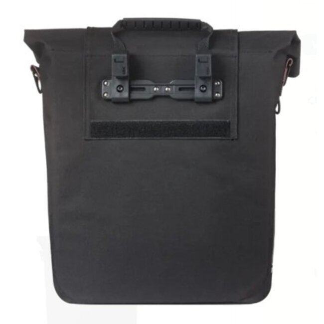 Fietstas Basil Shopper City MIK Hooks 14 - 16L Zwart