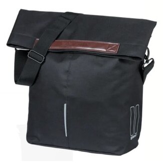Basil Fietstas Basil Shopper City MIK Hooks 14 - 16L Zwart