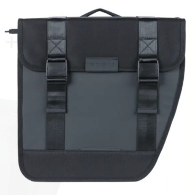 Fietstas Basil Dubbel Tour MIK Waterproof 28 L Zwart