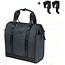 Fietstas Basil Shopper Grand Tarpaulin MIK Hooks 23L Zwart