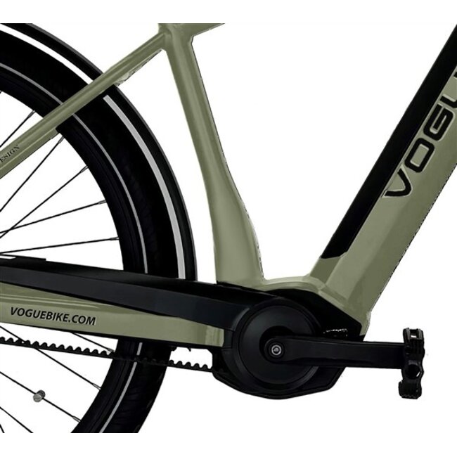 Elektrische Heren Fiets 28 Inch Vogue Prestige Licht Grijs