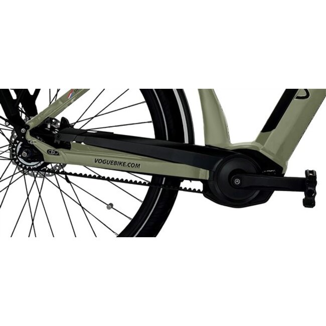 Elektrische Heren Fiets 28 Inch Vogue Prestige Licht Grijs