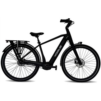 Vogue Elektrische Fietsen Elektrische Heren Fiets 28 Inch Vogue Prestige Zwart