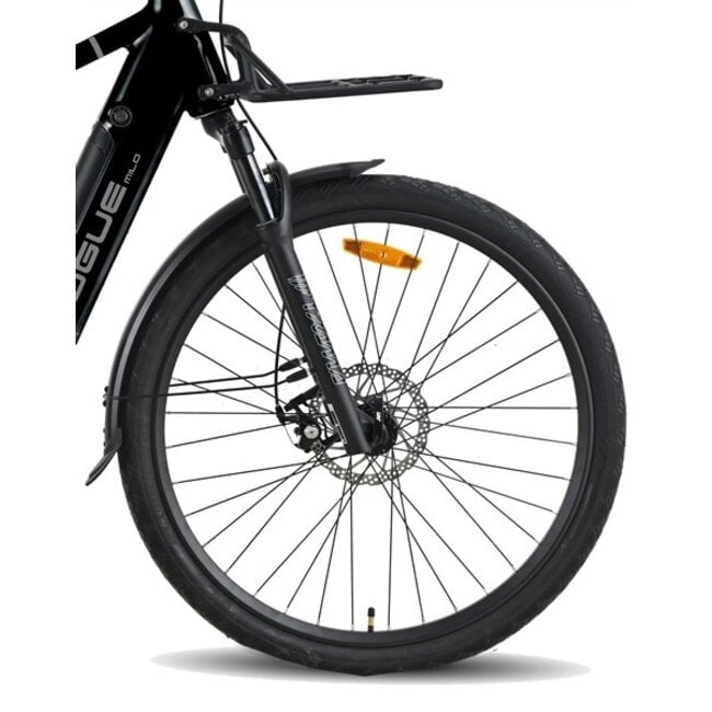 Elektrische Heren Fiets 28 Inch Vogue Milo Zwart