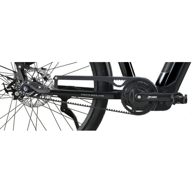 Elektrische Heren Fiets 28 Inch Vogue Milo Zwart