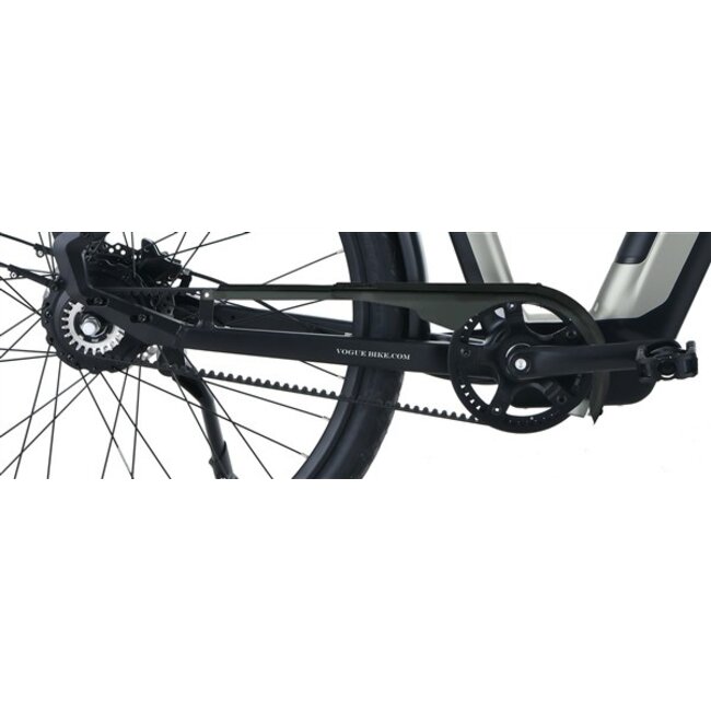 Elektrische Heren Fiets 28 Inch Vogue Milo Grijs