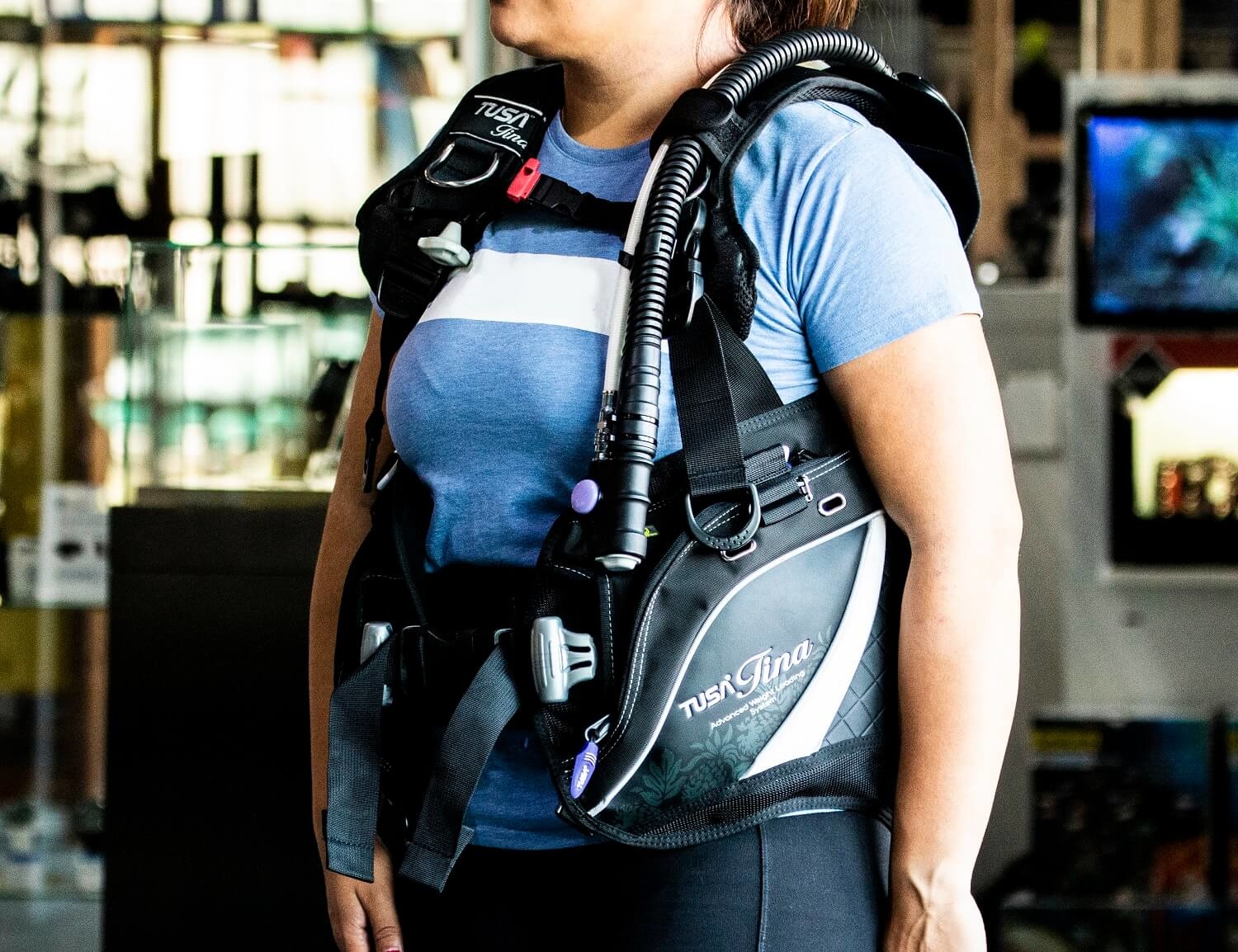 Discover Tusa Tina: the latest women's Buoyancy Control Device