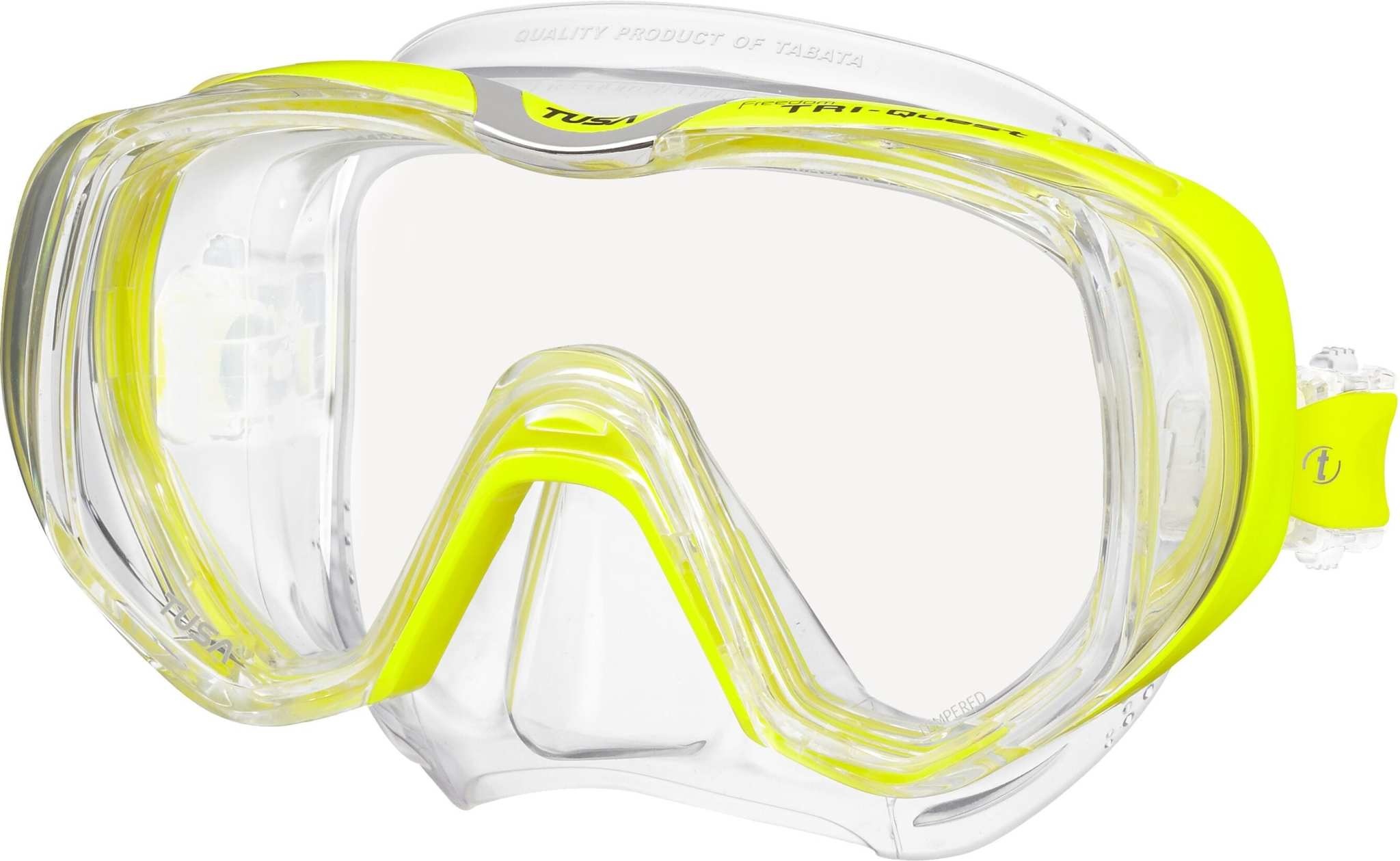 Tusa Freedom TriQuest M3001 Clear Silicone Lucas Divestore