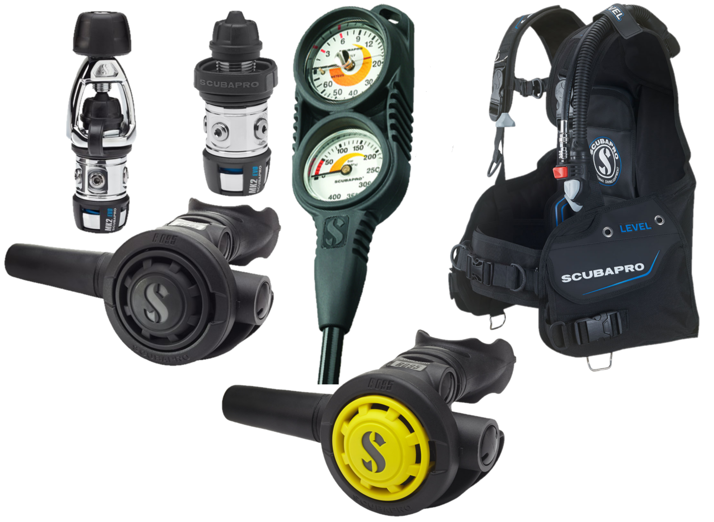 Scubapro Level MK2 R095 Set | Lucas Divestore