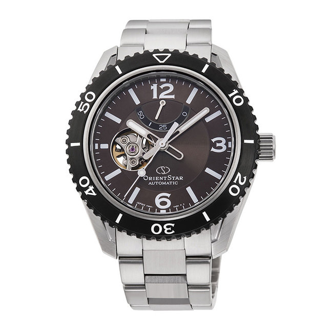 orient star black dial