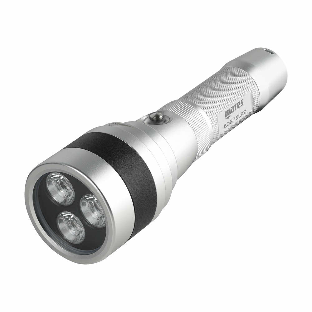LO3 MARES Lampada EOS 15RZ metal LED torch rechargeable 1504 Lumen !!! 