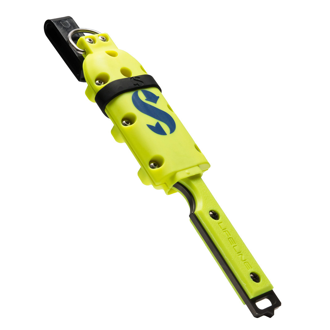 Scubapro Jawz Ti Black and Yellow Lucas Divestore
