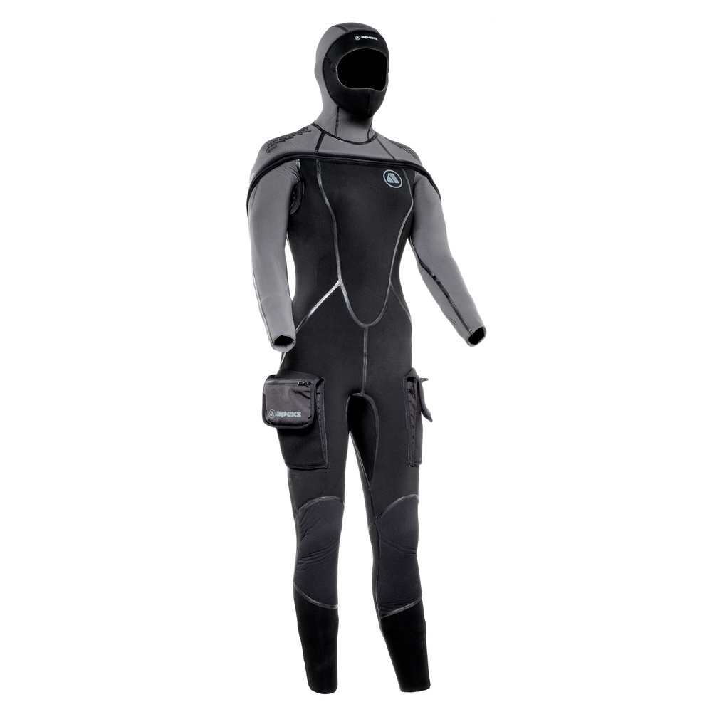 Apeks Thermiq 8/7 wetsuit voor duiken in koud water