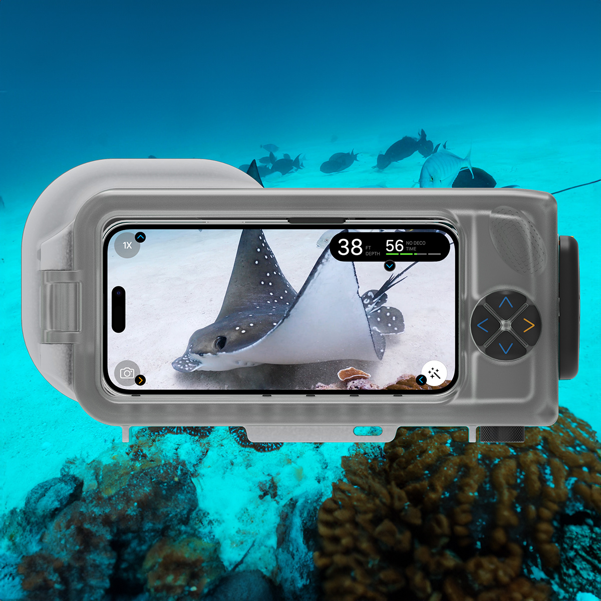 Turn Your iPhone Into a Dive Computer With This New Waterproof