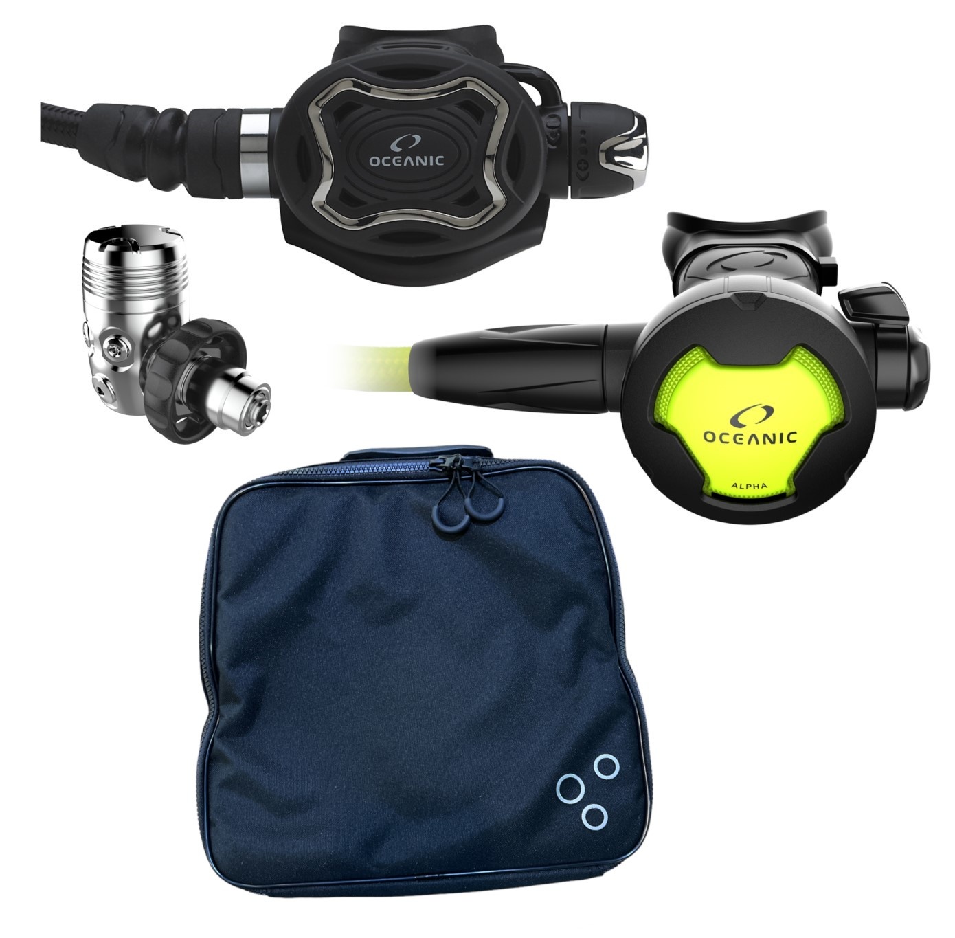 Oceanic ZEO FDXi (Din) with Alpha 10 Octo and Bag Lucas Divestore
