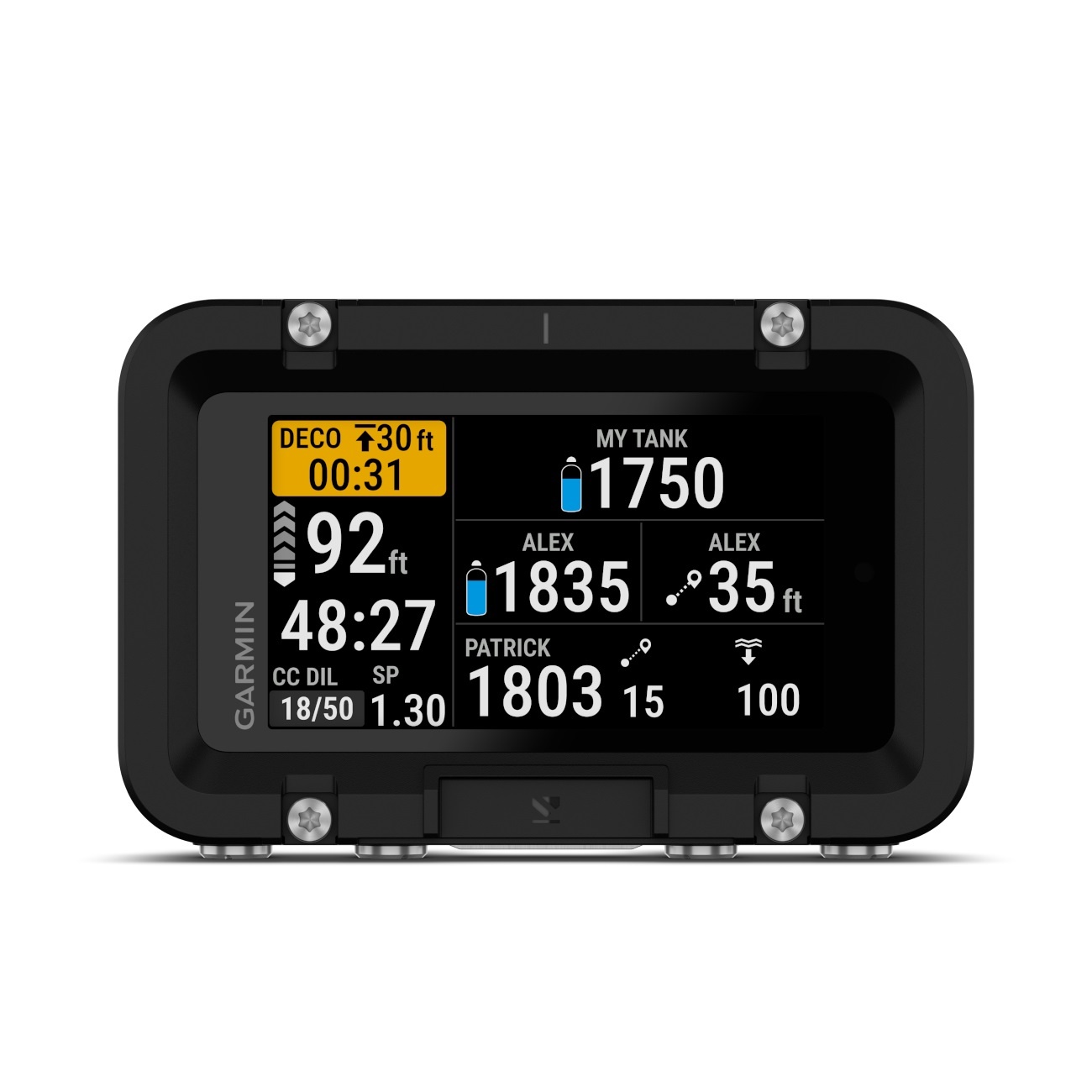 Garmin Descent X50i with T2 Transmitter set | Lucas Divestore