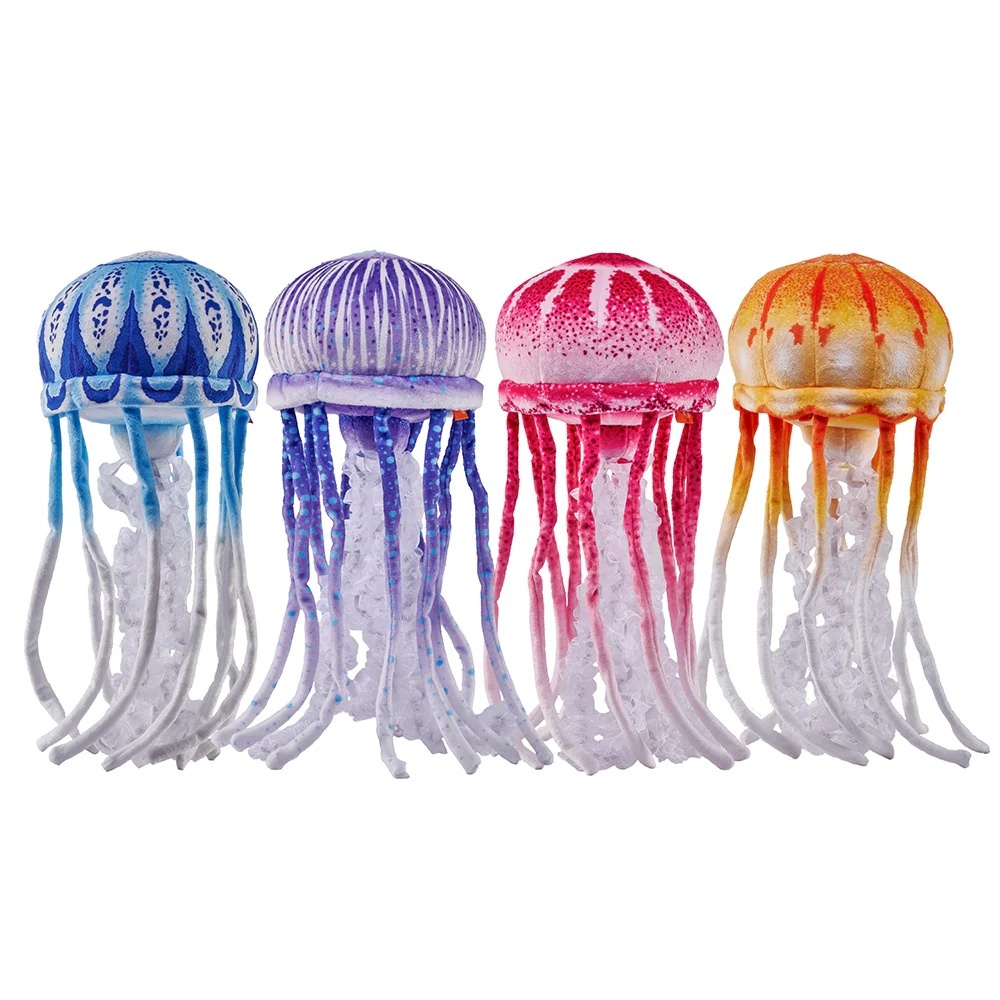 Wild Republic Plush Jellyfish Assorted Living Ocean | Lucas Divestore