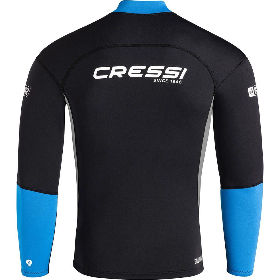 Giacca In Neoprene Cressi Guardian 2mm Uomo - Bifoderata Per Sport Acquatici - Foto 9