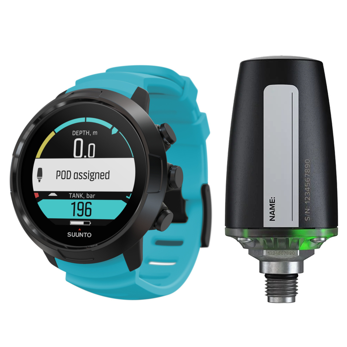 Suunto D5 including tank pod Lucas Divestore