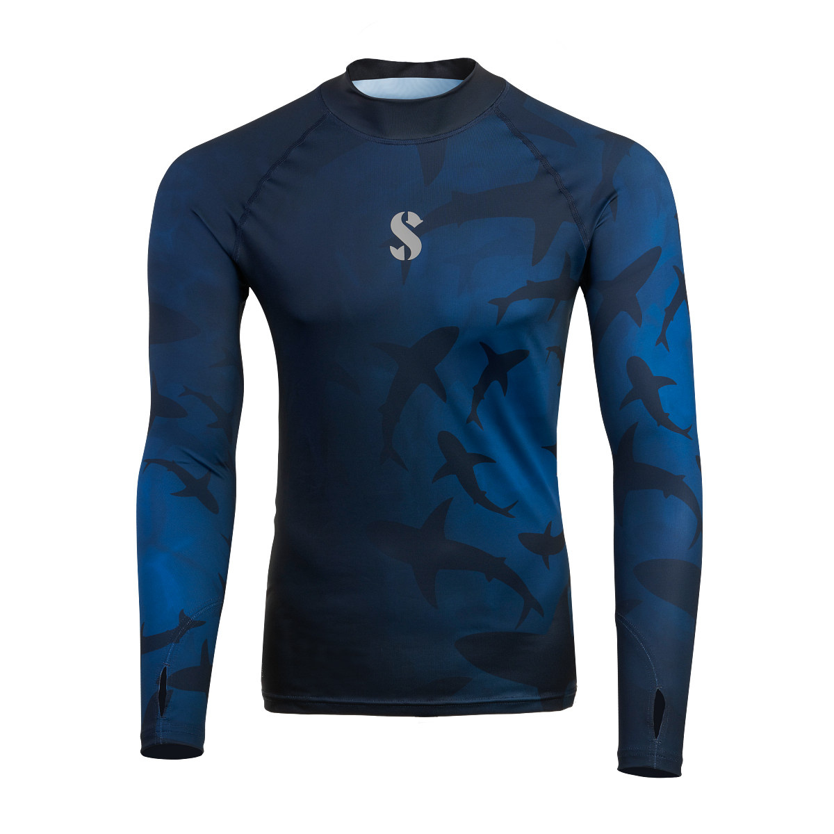 Rash Guard Scubapro Aegean - Manches Courtes, Slim Fit, Pour Rash Guard Scubapro Aegean - Manches Courtes, Slim Fit, Pour