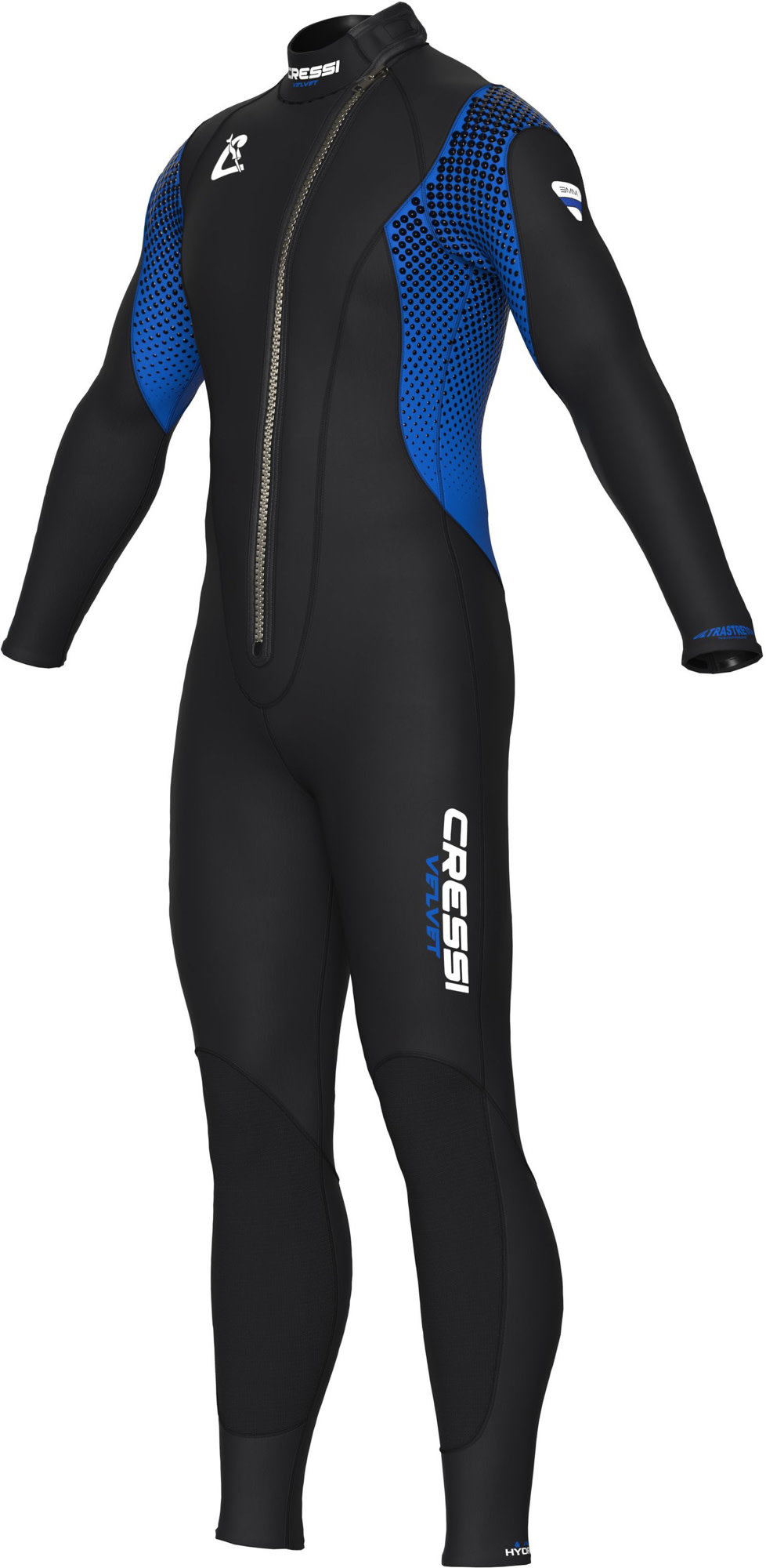 Combinaison De Natation Homme Cressi Karua – Néoprène 3/2 Mm Double épaisseur, Graphisme éruption, Noir/vert Citron