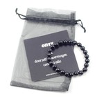 Onyx powerbead armband