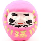 Roze daruma - Japanse wenspop 8 cm