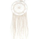 Creme macrame dromenvanger 30 cm