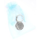 Sleutelhanger Flower of life met kadozakje