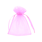 FUCHSIA organza zakje 10 x 15 cm