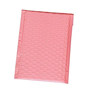 Roze bubbelenvelop 25 x 15 cm | eenbeetjegeluk.nl